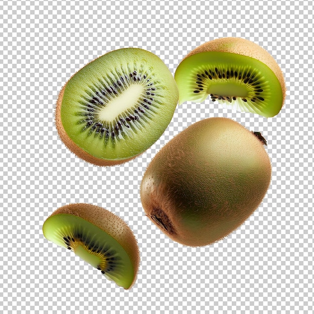 Un kiwi con las palabras kiwi en él.
