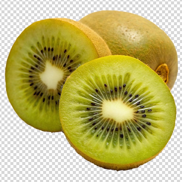 Kiwi png fresco isolato su sfondo trasparente