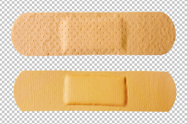 Klebebinde, isoliert auf Weiß mit Abschnittspfade