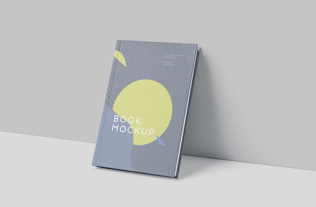 Kleines hardcover-notizbuch-mockup