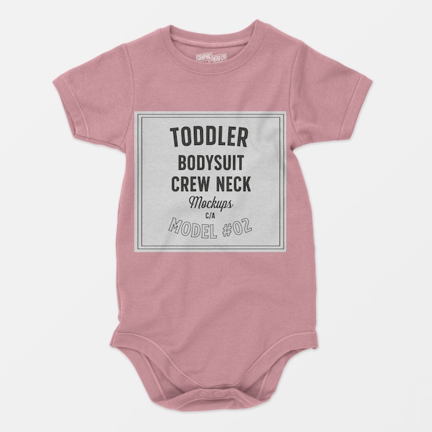 Kleinkind Bodysuit Crewneck Modell 02