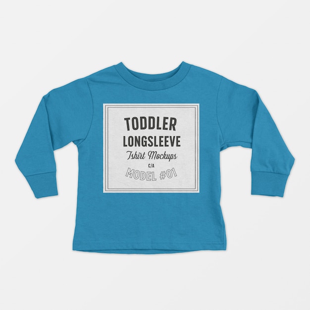 Kleinkind Langarm T-Shirt Modell