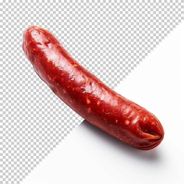 PSD knackwurst isolado em fundo transparente