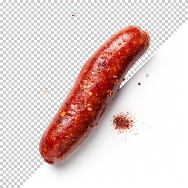 Knackwurst isolado em fundo transparente