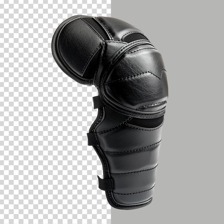 PSD kneepad png aislado en un fondo transparente