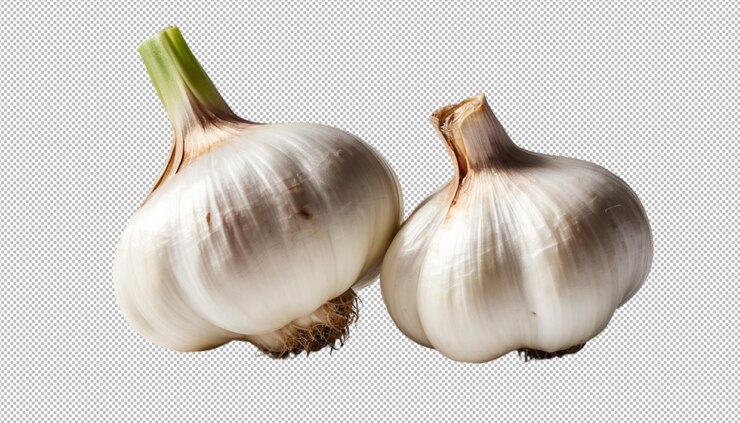 PSD knoblauch verleiht verschiedenen rezepten tiefe