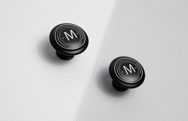 Knopf-Branding-Effekt-Mockup