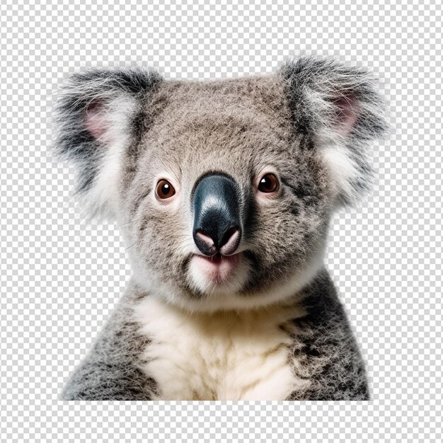 PSD koala-porträt