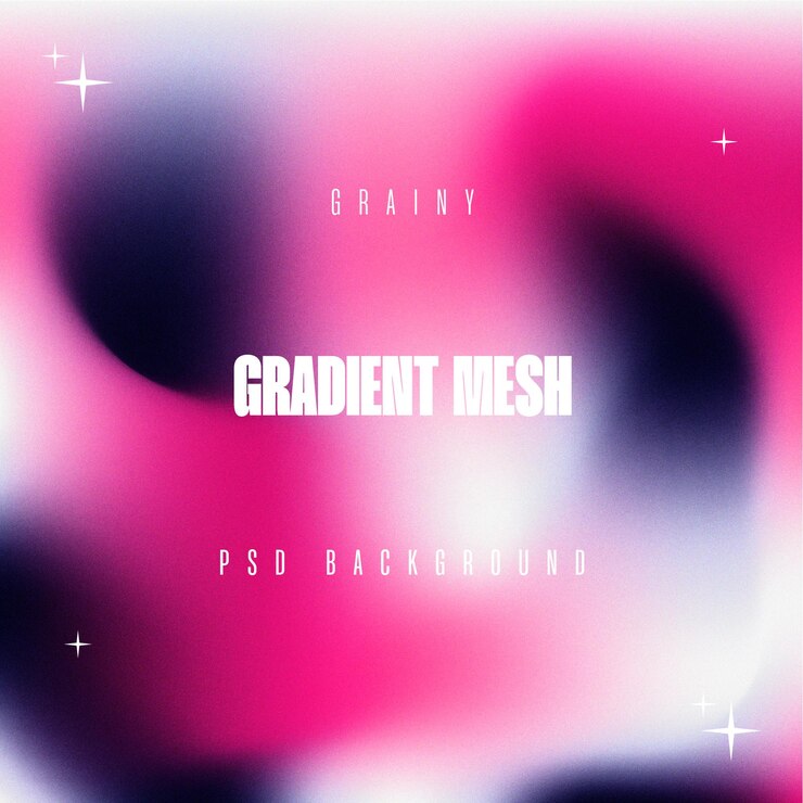 PSD körniges gradient-netz