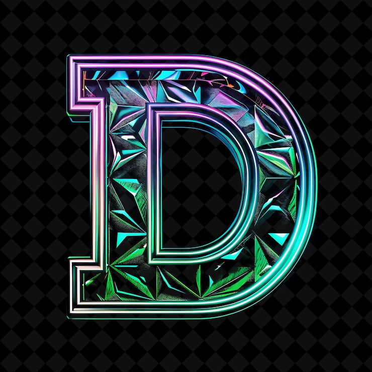 PSD koleksi png alfabet neon dan angka elemen desain tipografi bercahaya untuk seni grafis modern