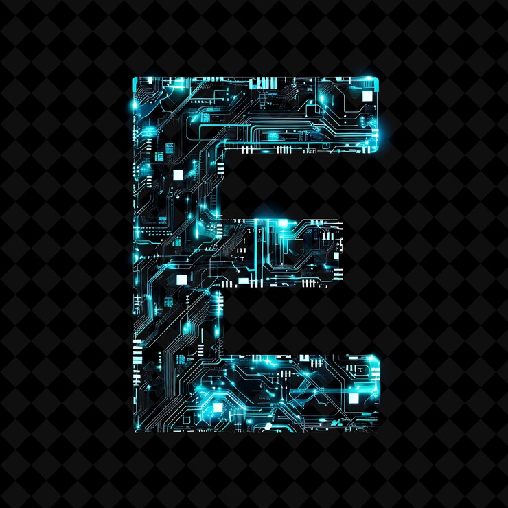 PSD koleksi png alfabet neon dan angka elemen desain tipografi bercahaya untuk seni grafis modern