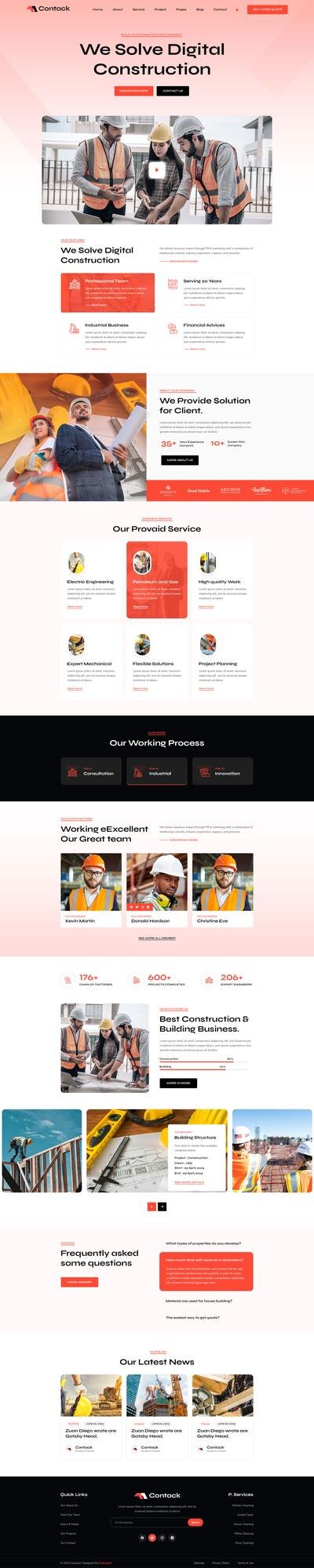 PSD konstruktionswebsite psd-design