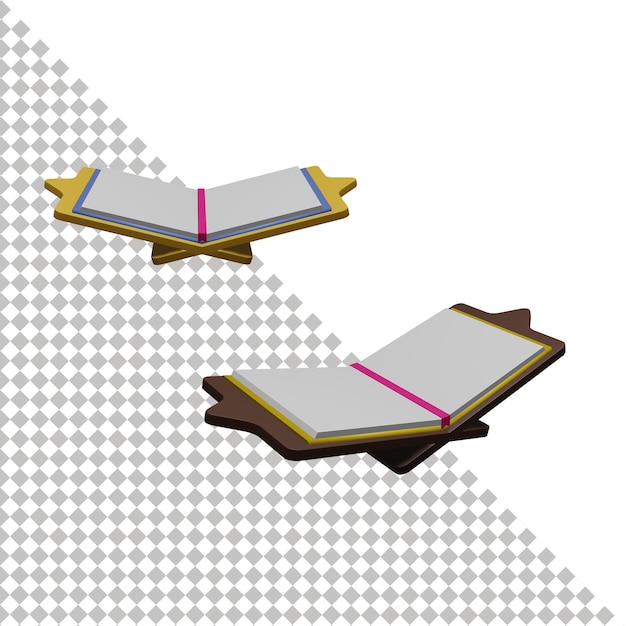 Koran 3D-Symbol