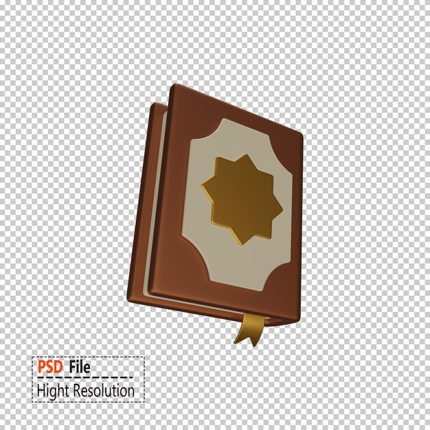 Koran 3D-Symbol