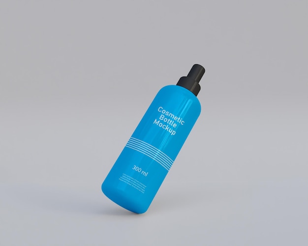 Kosmetik flasche mockup