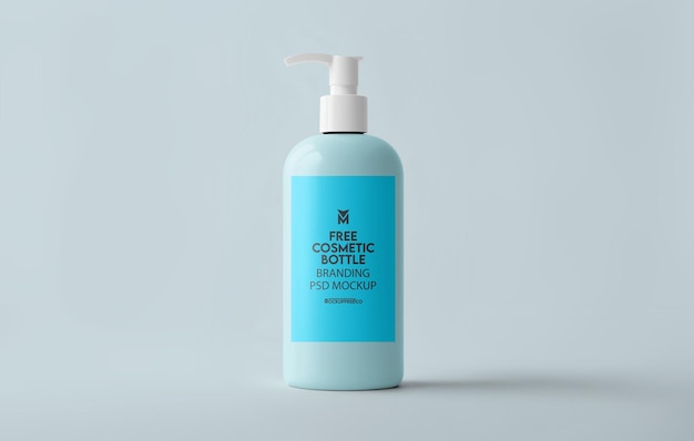 Kosmetikflaschen-Branding-Mockup