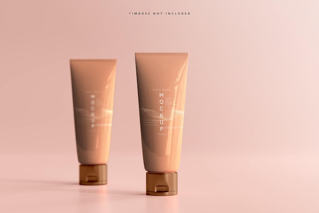 Kosmetische Creme Tube Mockup