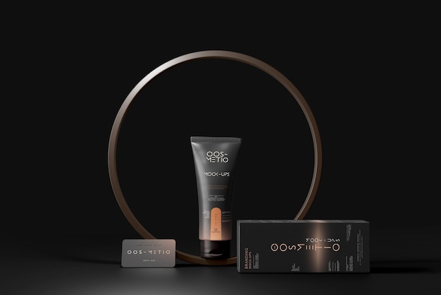 Kosmetische Creme Tube Mockup