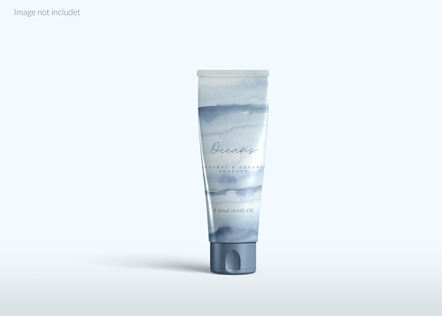 Kosmetische creme tube mockup