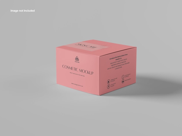 Kosmetisches Paket Mockup