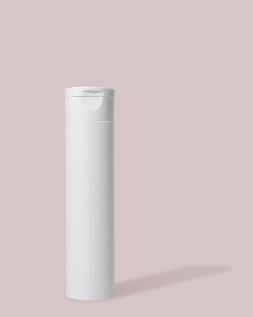 PSD kosmetisches weißes plastikrohr-modell für lotion