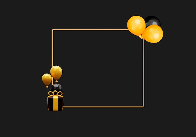Kostenlose PSD-3D-Darstellung des Verkaufshintergrunddesigns