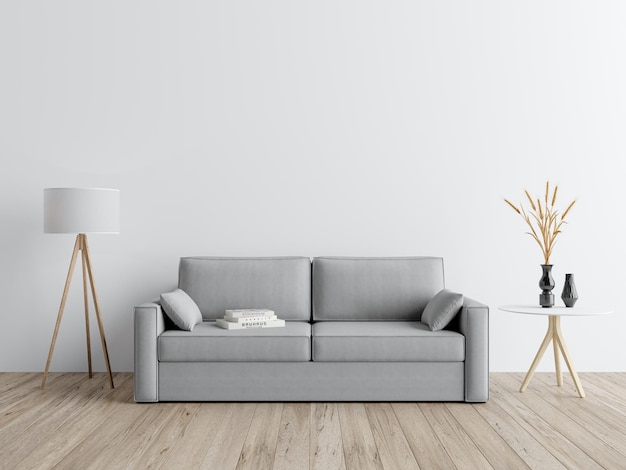 PSD kostenlose psd ein wohnzimmer mit einem sofa und einem tisch mit einer pflanze darauf