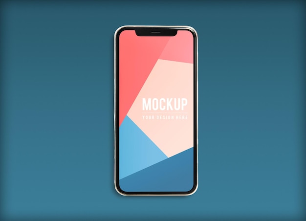 Kostenloses Premium-Bildschirmmodell für Mobiltelefone im PSD-Format