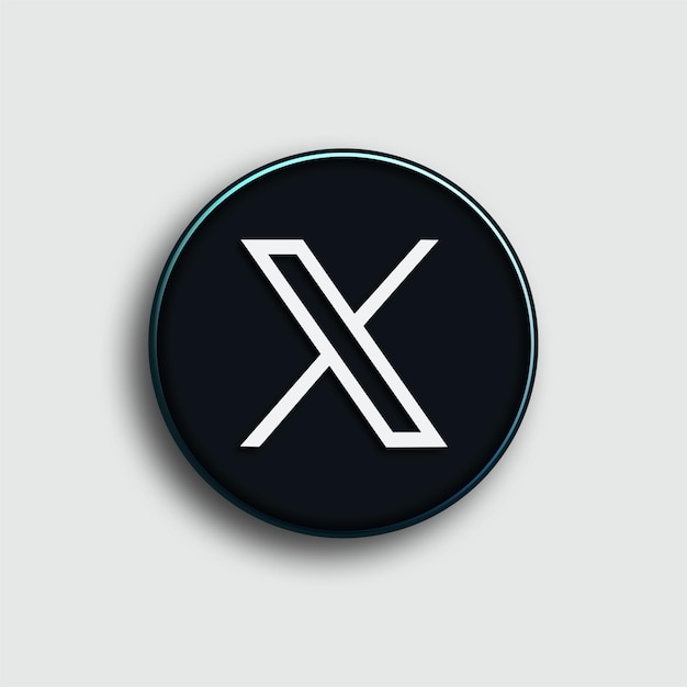 Kostenloses Twitter Neues Logo x