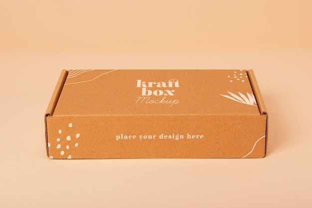 Kraftpapierbox oder Behältermodell