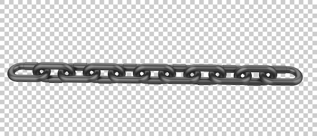 Kranhaken auf transparentem Hintergrund 3D-Darstellung