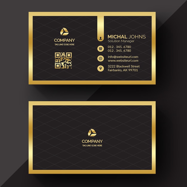 Kreative Visitenkarte Design