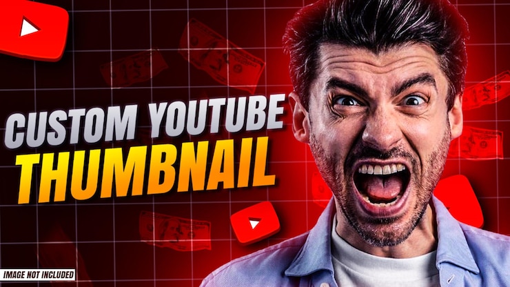 PSD kreative youtube-thumbnail-designvorlage