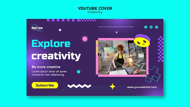 Kreativitätsvorlagendesign