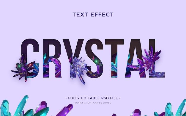 Kristalltexteffekt