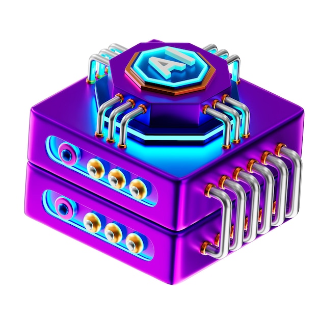 Künstliche Intelligenz und Technologie Informationswissenschaft Technologie digitale Computer Datenmaschine