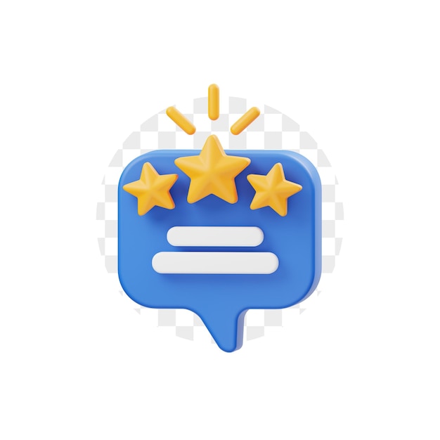 Kundenrezension 3D-Symbol