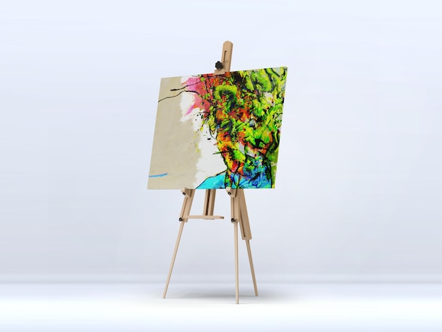 Kunstmockup für das Staffeln