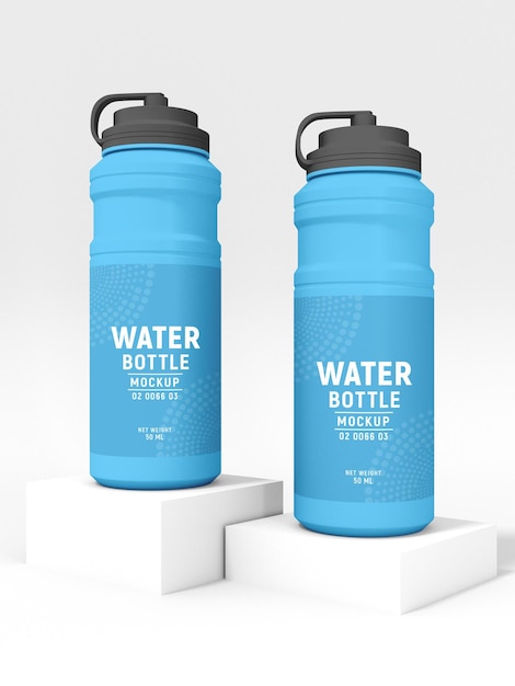 Kunststoff-wasser-sipper-flaschen-branding-mockup