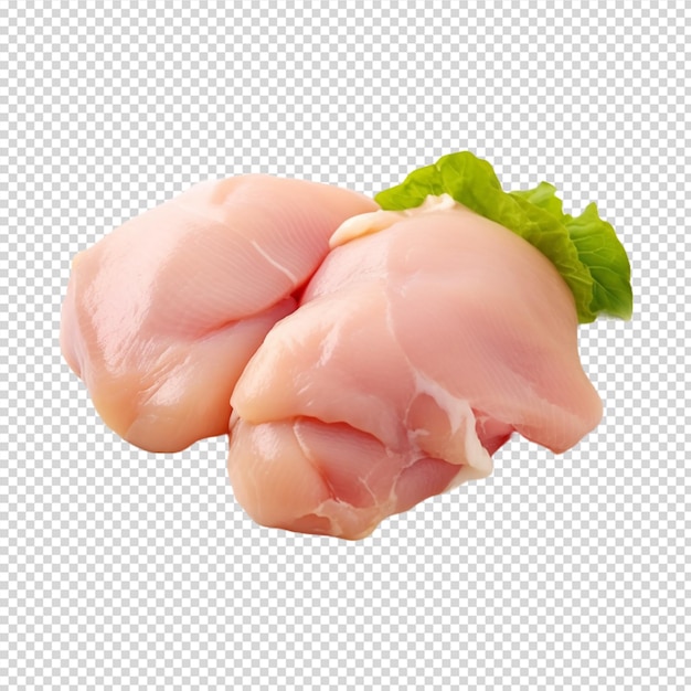 Kuře izolované na bílém pozadí