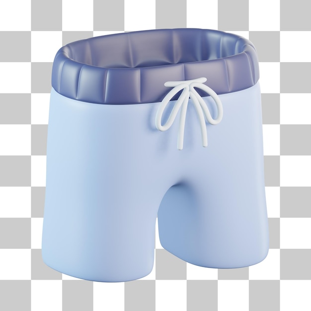 Kurze Hose 3D-Symbol