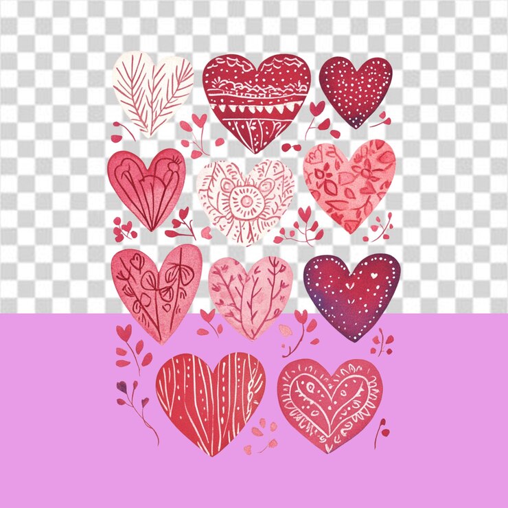 PSD l'amore nell'aria che celebra il giorno di san valentino
