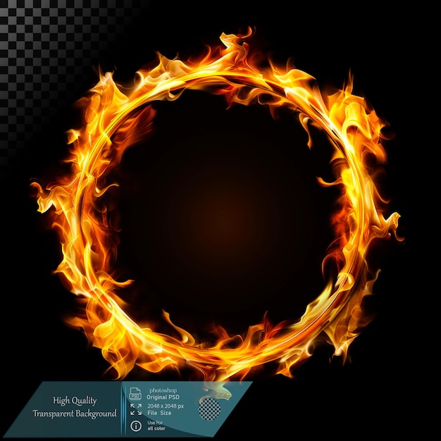 L'anello di fuoco fiammeggiante