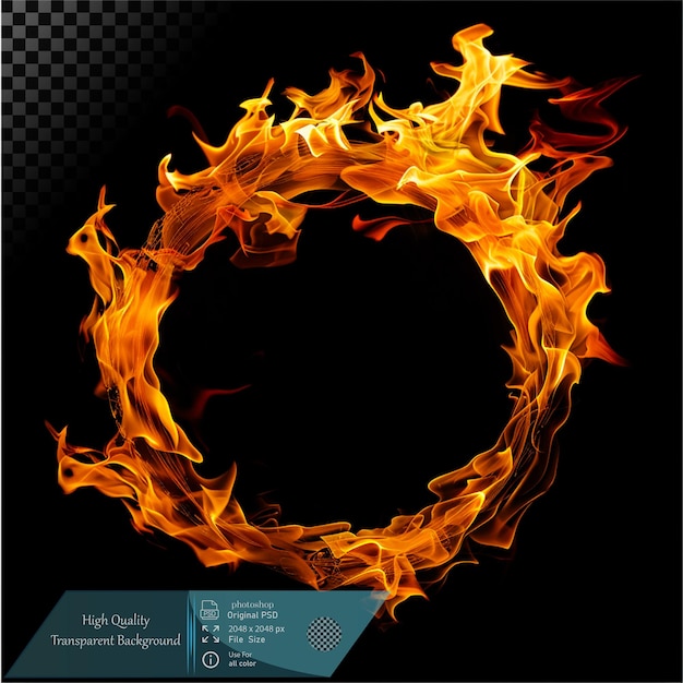 L'anello di fuoco fiammeggiante