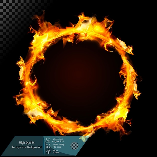 L'anello di fuoco fiammeggiante
