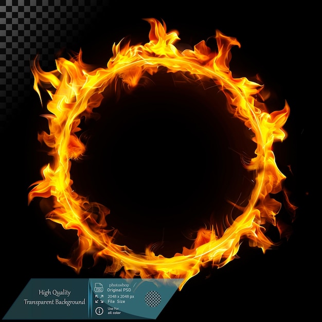 L'anello di fuoco fiammeggiante