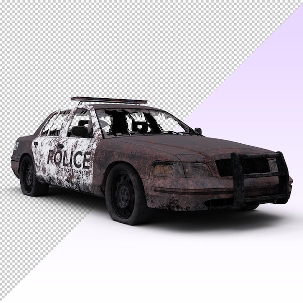 L'apocalisse della macchina della polizia.