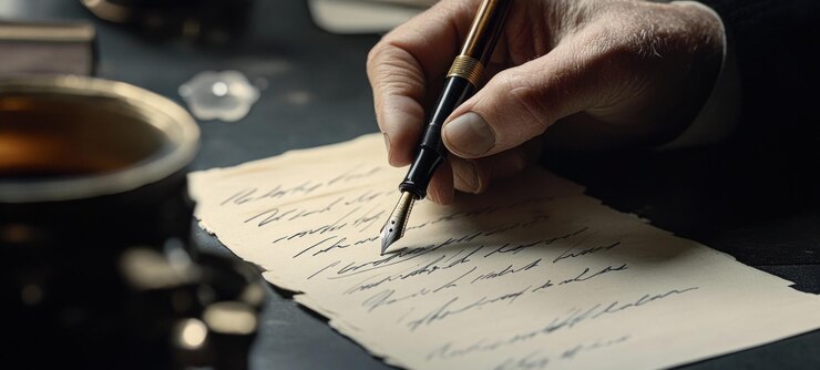 PSD l'eredità delle parole scritte a mano una storia senza tempo di penna e carta