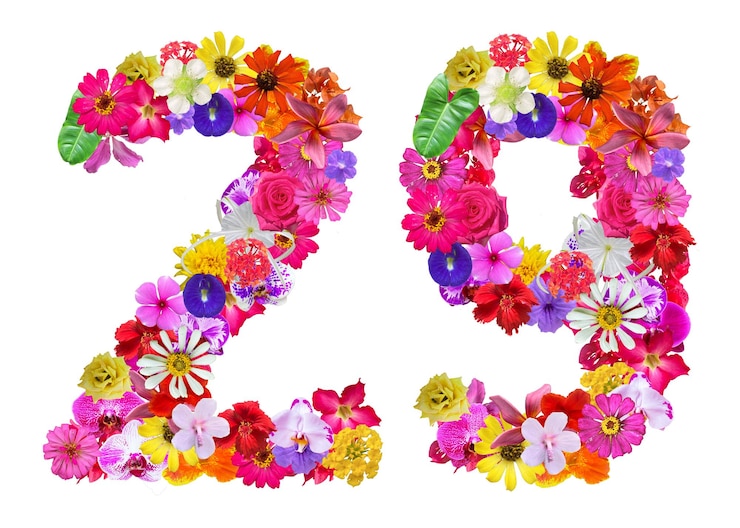 PSD l forma feita de vários tipos de flores de orquídea