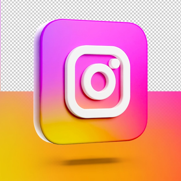 L'icona di un'app quadrata colorata con uno sfondo giallo e arancione.